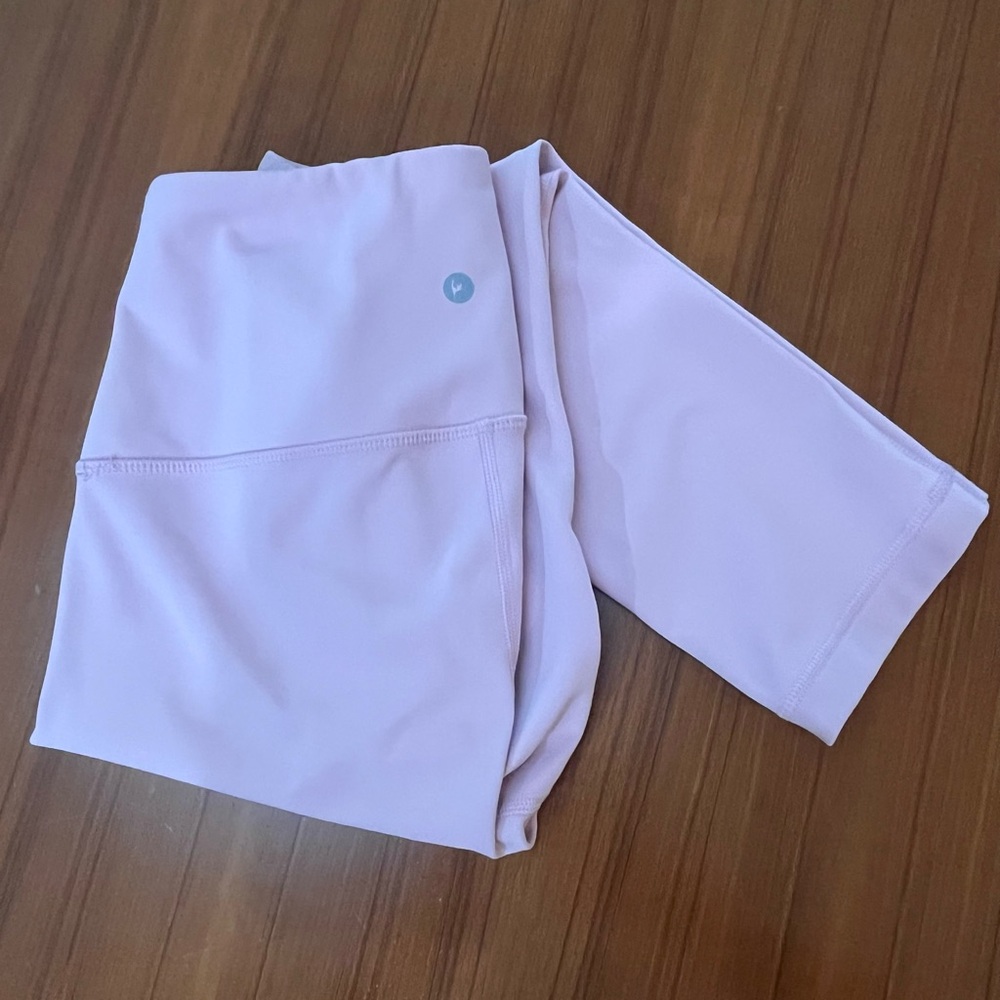 Women's Rose Light Pink leggings - Picture 1 of 16